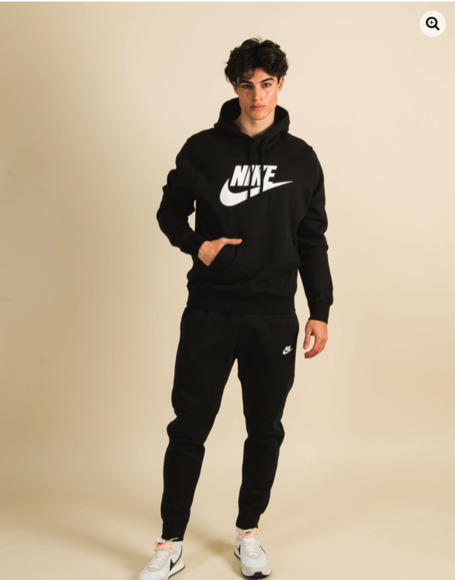 Nike NSW Sportswear Club Fleece Jogger Size M Men Pants Black BV2671-010 - Picture 2 of 13